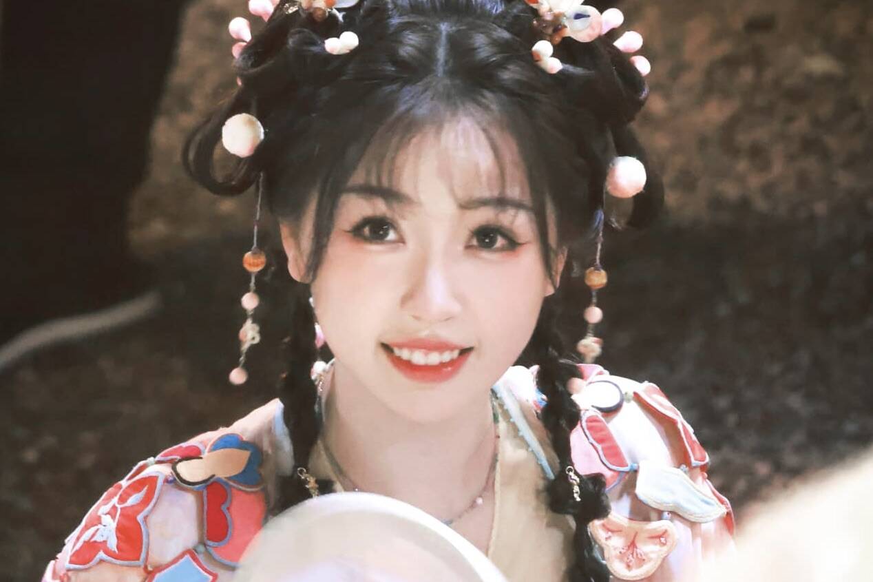 Chinese actress Ngu Thu Han. Photo: Producer