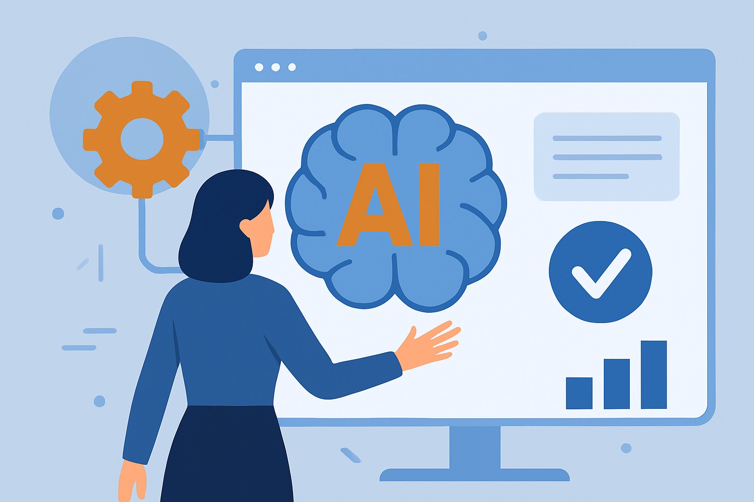 Une nouvelle etude souligne que l'impact general de l'IA sur l'emploi pourrait necessiter de nombreuses annees pour etre clair. Graphique : Hao Thien