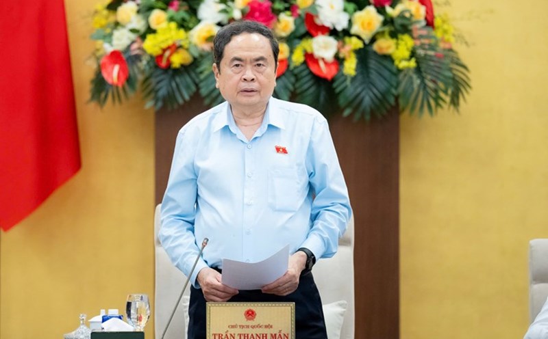 Politburo member and National Assembly Chairman Tran Thanh Man. Photo: Quochoi.vn
