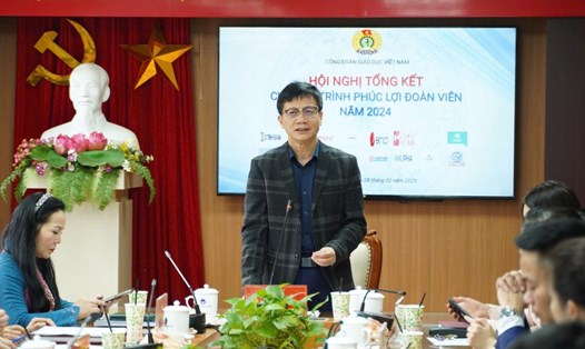 5 năm qua, phong trào thi đua yêu nước được Công đoàn Giáo dục Việt Nam triển khai rộng khắp, hiệu quả, tạo động lực để các tập thể, cá nhân hoàn thành xuất sắc nhiệm vụ được giao. Ảnh: Quỳnh Chi