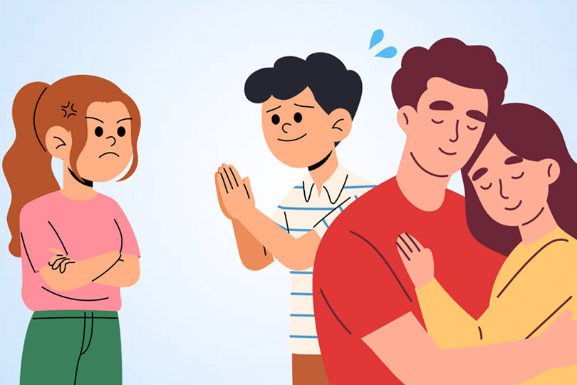 어려운 시기를 통해 굳건한 관계를 유지하는 방법. 그래픽: 티엔 년