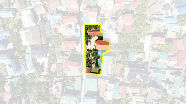 Phan dat cua gia dinh ba Le Thi Nga, xa Thanh Oai, Ha Noi. Anh: Phong vien