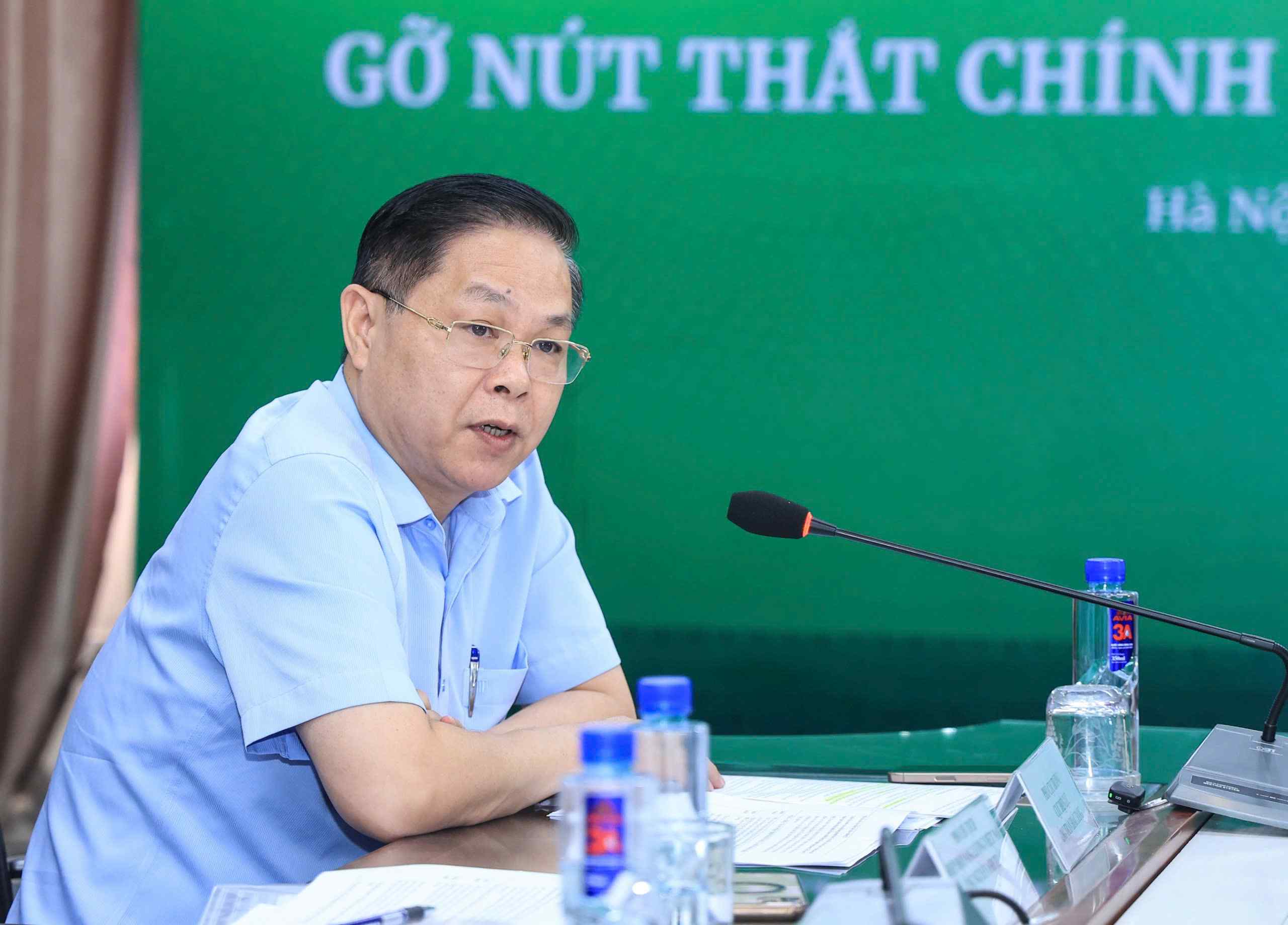 Ong Tran Hoai Trang - Pho cuc truong Cuc Dien luc, Bo Cong Thuong. Anh: Hong Hanh