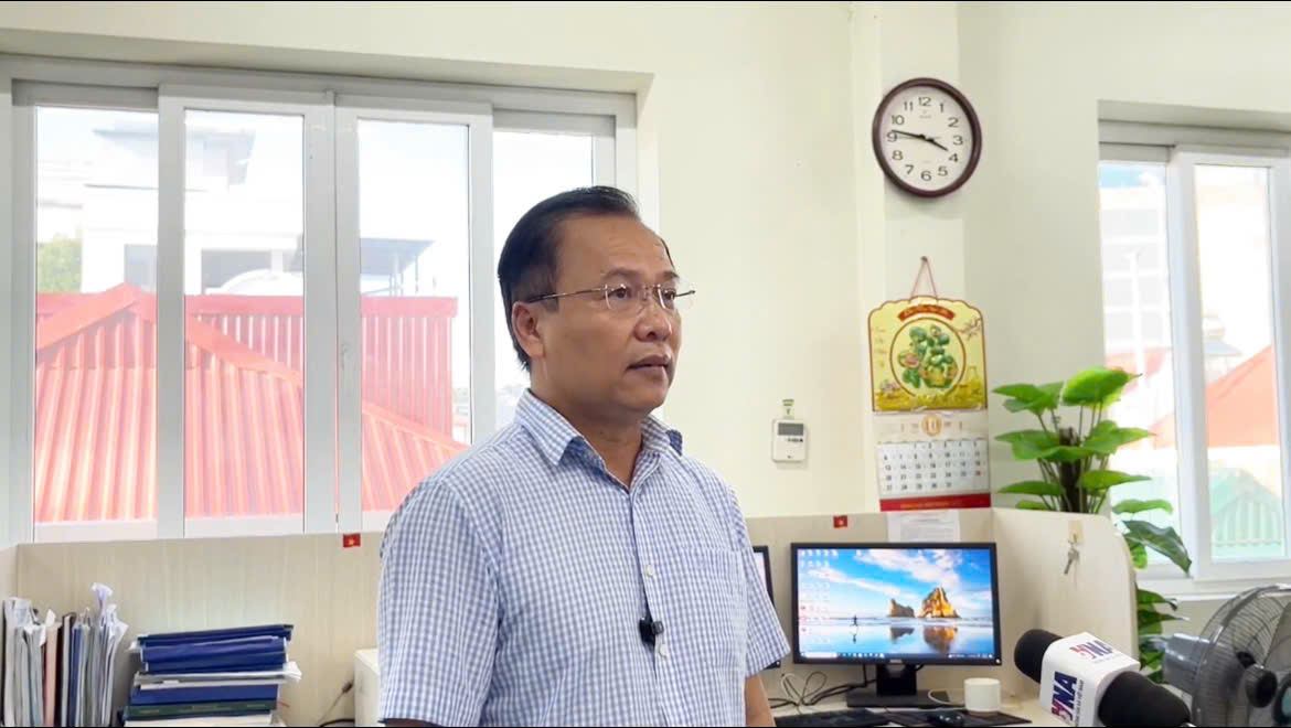 Ong Le Ngoc Quyen – Pho Giam doc Dai Khi tuong Thuy van Bac Bo (Cuc Khi tuong Thuy van, Bo Tai nguyen va Moi truong) - da dua ra nhung nhan dinh moi nhat ve tinh hinh muc nuoc lu tai cac song o Bac Bo trong thoi gian toi. Anh: Tram Anh 