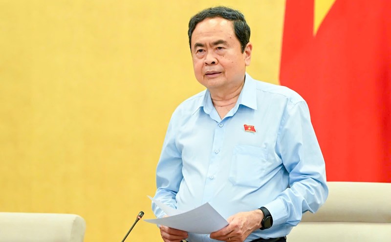 Politburo member and National Assembly Chairman Tran Thanh Man. Photo: Quochoi.vn