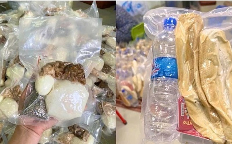 Ensuring safety for relief food for people when floods recede. Photo: VFA