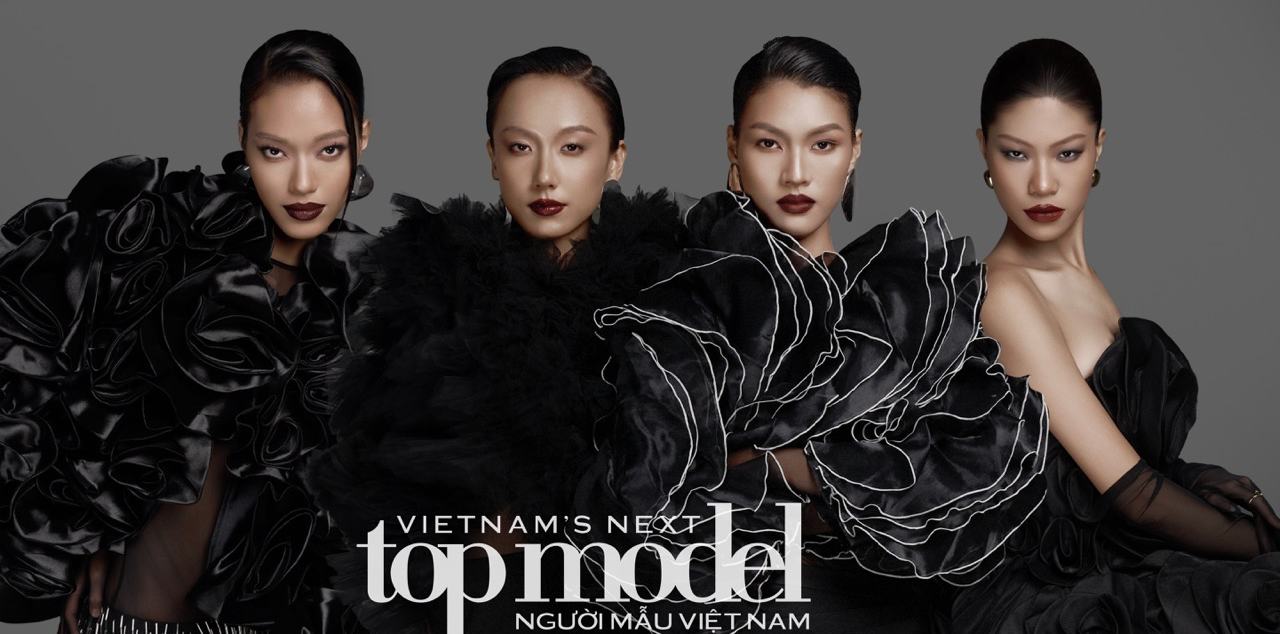 ベトナムズ・ネクスト・トップ・モデル2025トップ4。写真:プロデューサー.