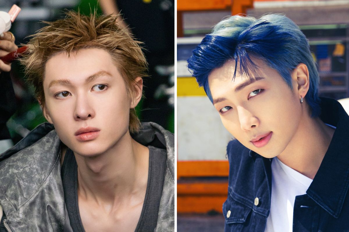 Martin (CORTIS) and RM (BTS) were both group leaders. Photo: Big Hit Music