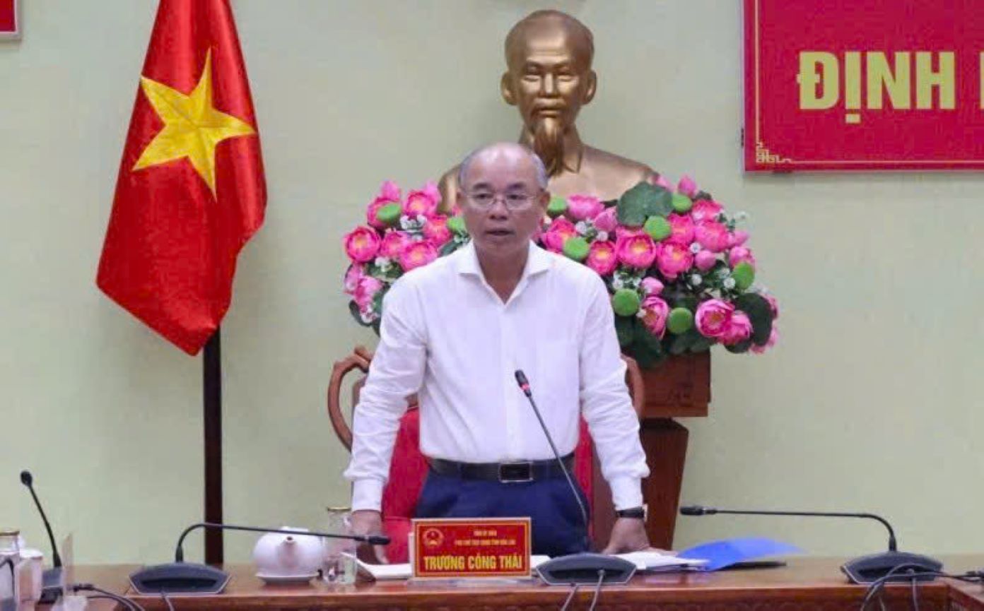 Mr. Truong Cong Thai, Vice Chairman of Dak Lak People's Committee, received additional duties as Head of the Provincial Steering Committee for Sustainable Development. Photo: Hoang Tuyet
