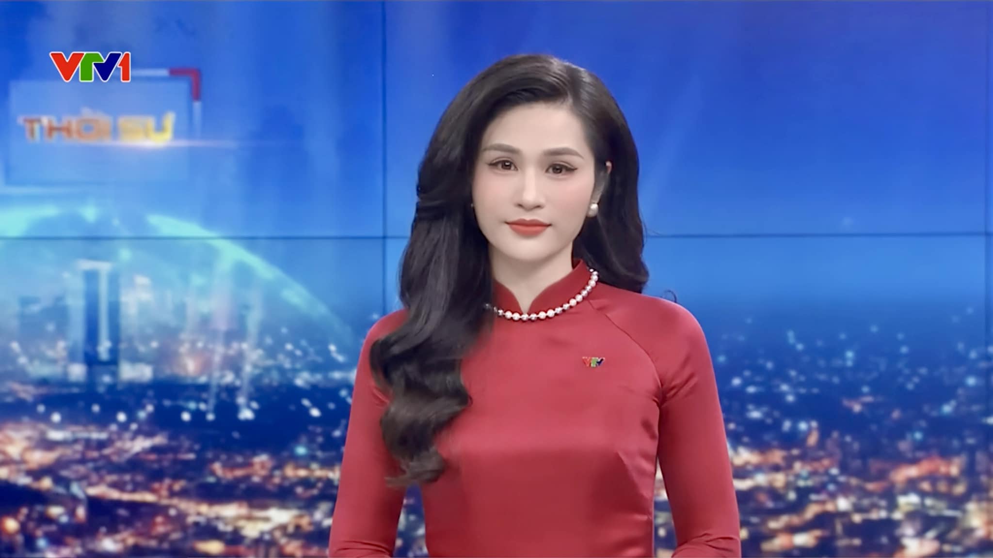 BTV Minh Trang. Anh: VTV