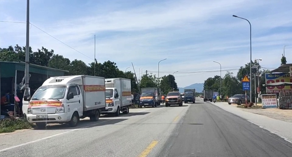 台風・洪水救援車。写真: Quach Du