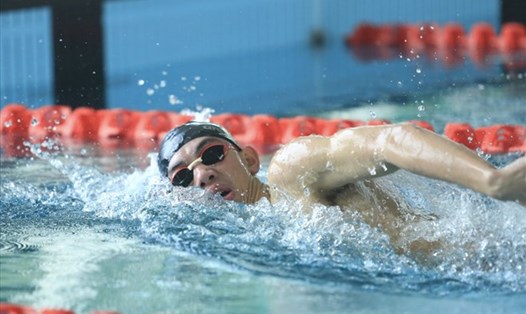 Nguyễn Huy Hoàng vẫn thi đấu với phong độ ổn định. Ảnh: An Nguyên