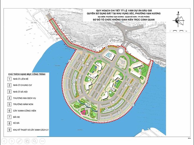 The spending plan for the price of goods and services is applied in the Vung Xec, Do Son, Hai Phong areas. Photo: Do Son Portal