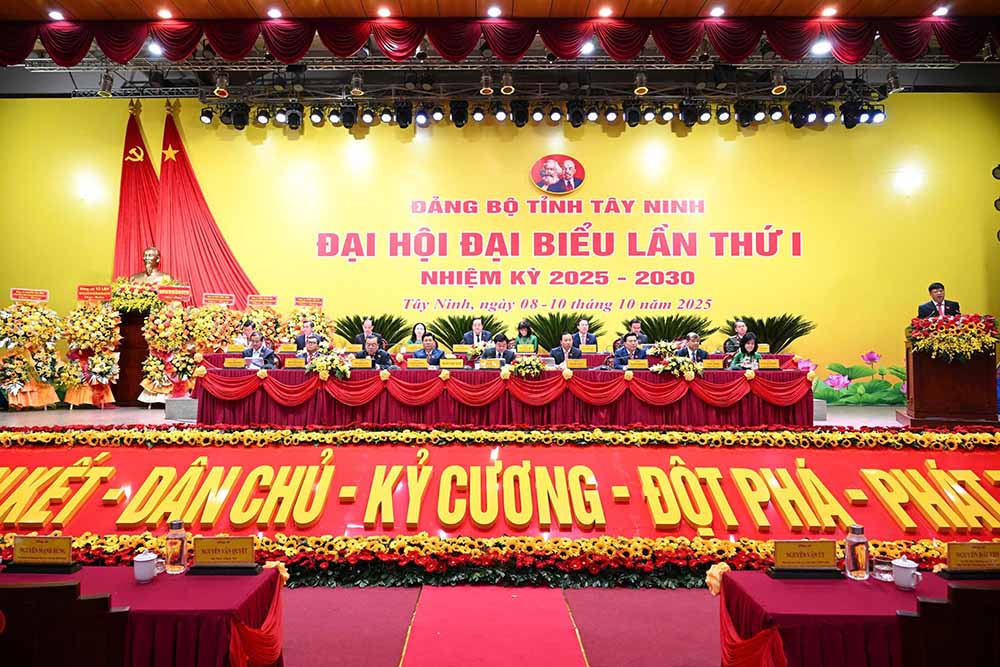 Toan canh dai hoi. Anh: Kien Dinh