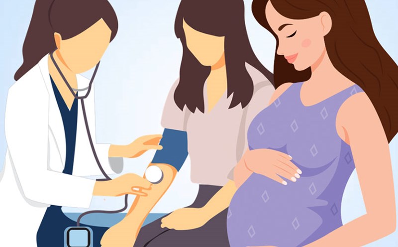 Low blood pressure during pregnancy and the risks to note. Graphics: Thien Nhan