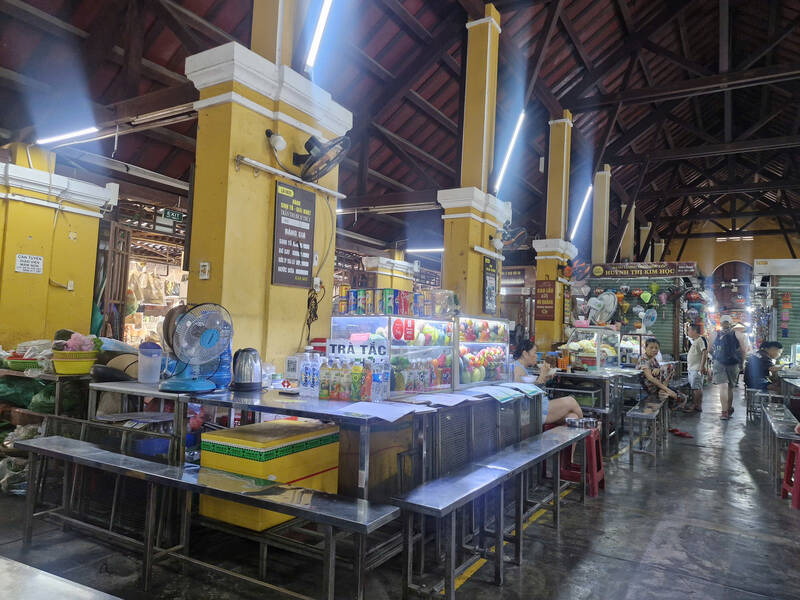 Dentro del mercado de Hoi An (ciudad de Da Nang). Foto: Thu Giang