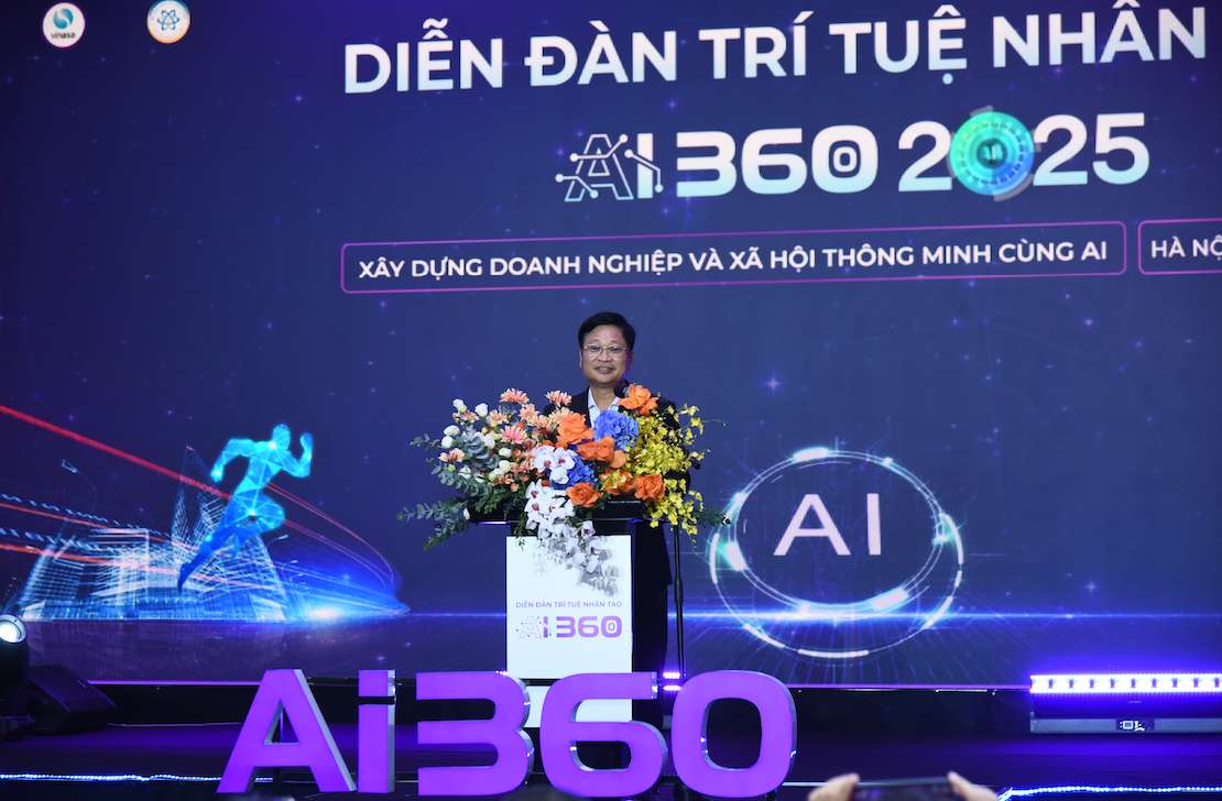 Ong Nguyen Khac Lich - Cuc truong Cuc Cong nghiep Cong nghe so nhan manh - chua bao gio tri tue nhan tao lai phat trien nhanh, manh va sau rong nhu hien nay. Anh: VINASA