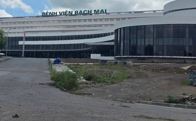 Bach Mai Hospital Project, Facility 2 in Ninh Binh. Photo: Dieu Anh