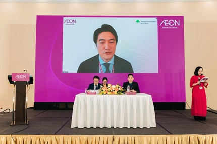 Ong Tezuka Daisuke - Truong Dai Dien Tap doan AEON tai Viet Nam. Anh: AEON Viet Nam