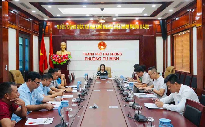 Một hộ dân ở Hải Phòng tự ý xây dựng trên đất công, chính quyền yêu cầu tháo dỡ