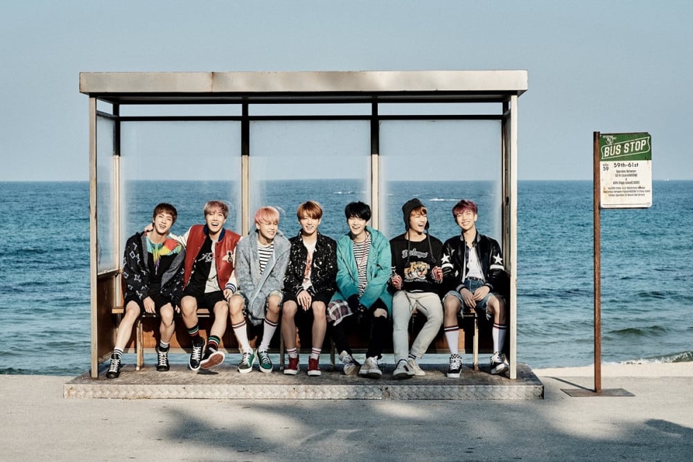 BTSの「Spring Day」が表彰されました。写真:ロッテ.