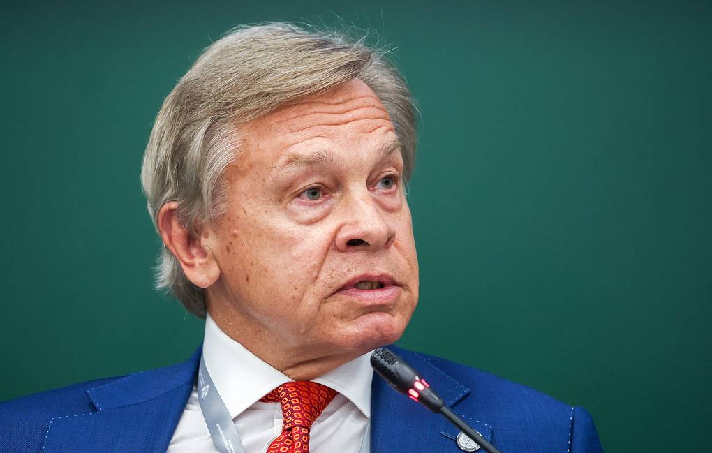 Chu tich Uy ban Chinh sach Thong tin thuoc Hoi dong Lien bang Nga, ong Alexey Pushkov. Anh: TASS