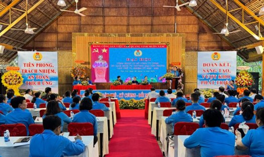 Đại hội CĐCS tại tỉnh Vĩnh Long hoàn thành trước ngày 25.11. Ảnh: Hoàng Lộc