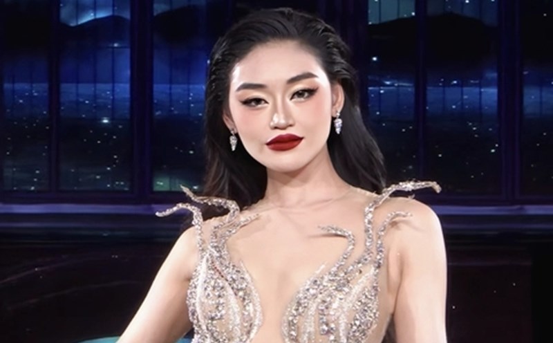 Hoa hau Yen Nhi. Anh: Ban to chuc