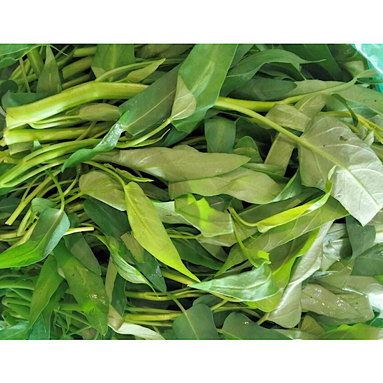 Water spinach can help detoxify the body and clean the intestines. Photo: Kieu Vu.