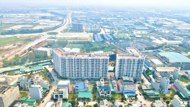 Hung Yen tang toc trien khai du an nha o xa hoi, huong toi vuot chi tieu nam 2025. Anh: Nha o xa hoi Hung Yen
