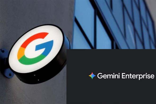 Google launches Gemini Enterprise, a comprehensive corporate AI platform that expands AI ambitions at the workplace and competes directly with OpenAI and Anthropic. Graphics: Cat Tien