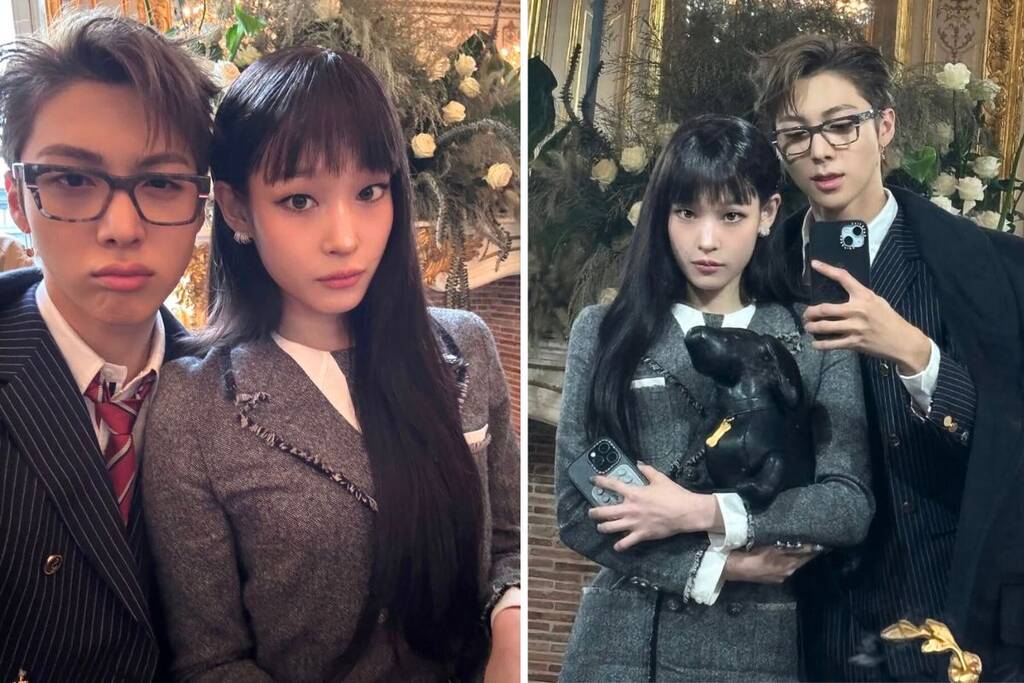 Woochan hace publica su relacion con Annie. Foto: The Black Label