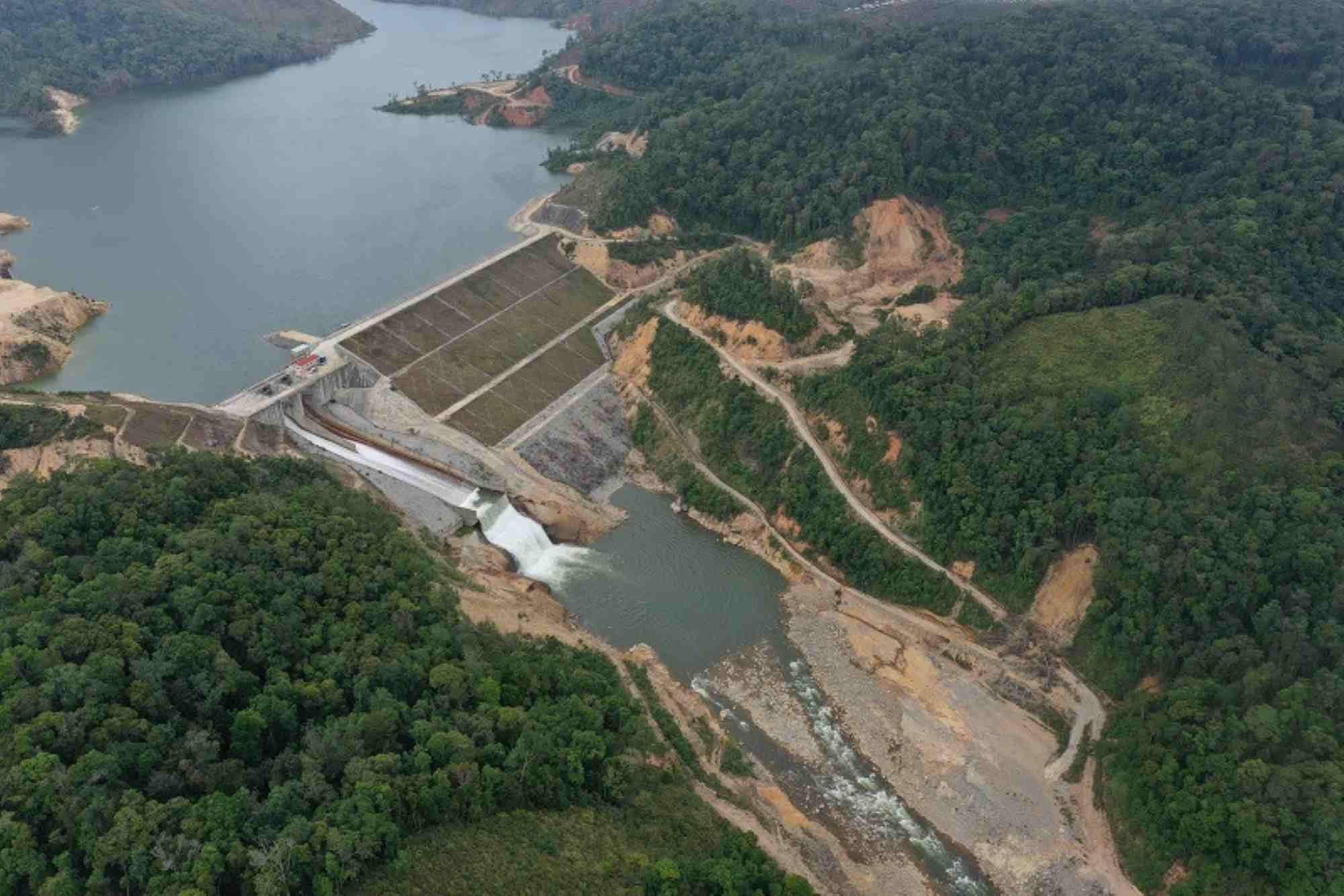 Kon Tum Upper Hydropower Plant in the earthquake-prone area. Photo: THANH TUAN