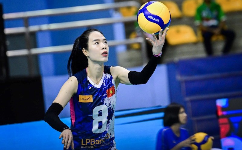 LPB Ninh Binh will meet Ho Chi Minh City at the 2025 National Volleyball Championship. Photo: VFV