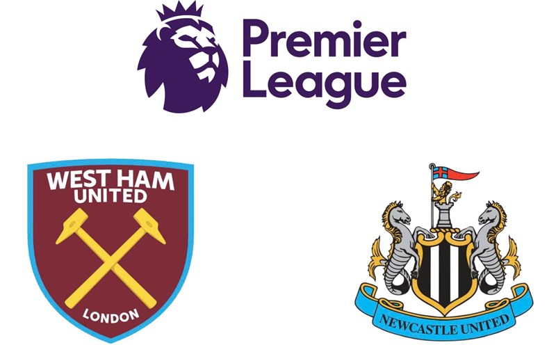 West Ham against Newcastle in the Premier League. Graphics: Van An