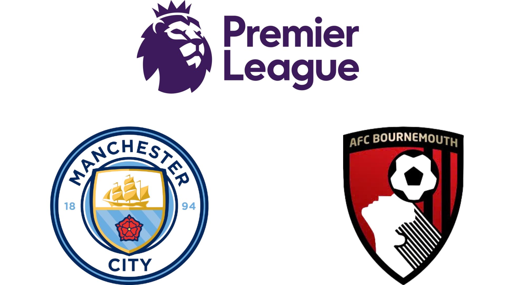 El Man City se enfrenta al Bournemouth en la Premier League. Grafico: Van An