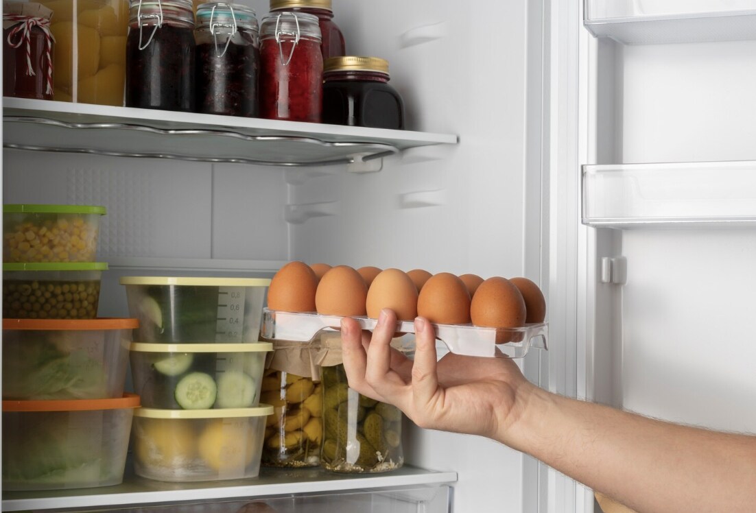 맛있는 식사를 하고 시간을 절약하기 위해 냉장고에 있는 재료를 활용하세요. 사진: Thuy Duong