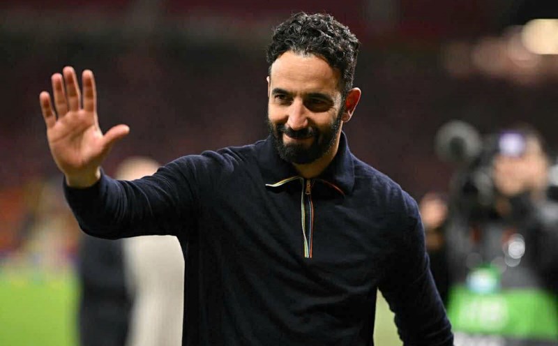 Ruben Amorim is helping Man United get better every day. Photo: AFP