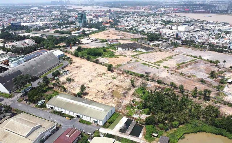 The Land Fund Development Center of Dong Nai province was criticized for its low public investment disbursement rate. Photo: HAC