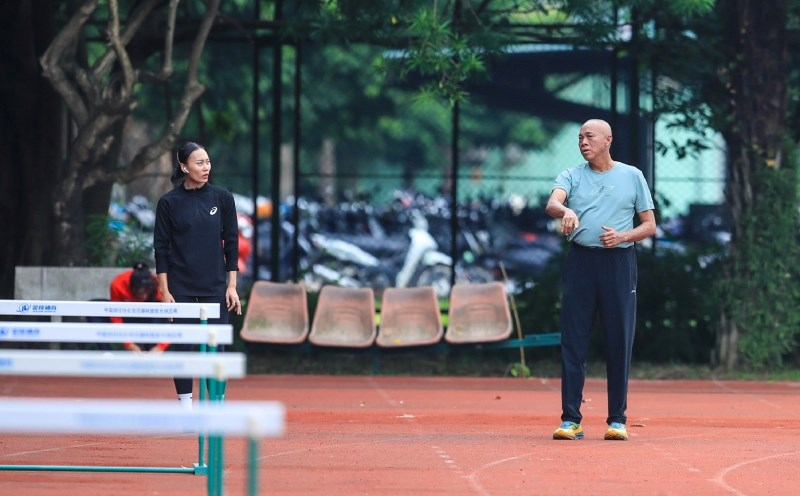 Vietnamese athletes are actively practicing to prepare for the 33rd SEA Games. Photo: Minh Dan