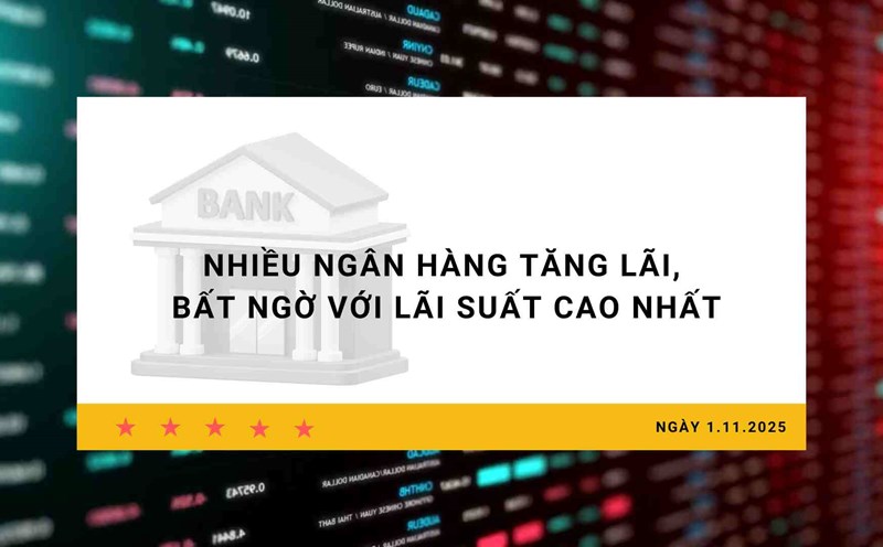 Interest rate 1.11: Many banks increase interest rates, surprised with the highest interest rate