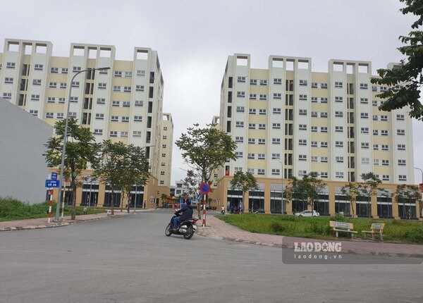 Mot khu nha o xa hoi tren dia ban tinh Hung Yen.