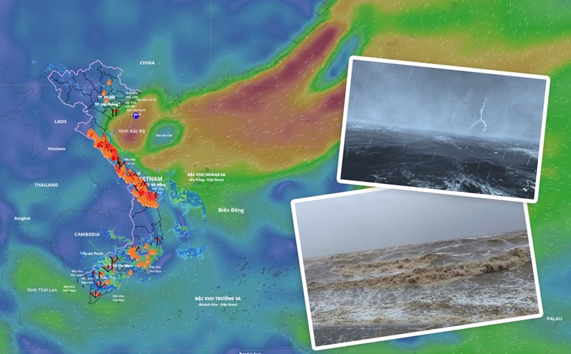 Forecast of bad weather in the next 2 days due to cold air and new low pressure area