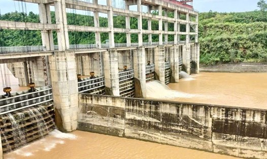 Hồ chứa Nhà máy thủy điện Chi Khê (xã Chi Khê, Nghệ An). Ảnh: PHÚ HƯƠNG