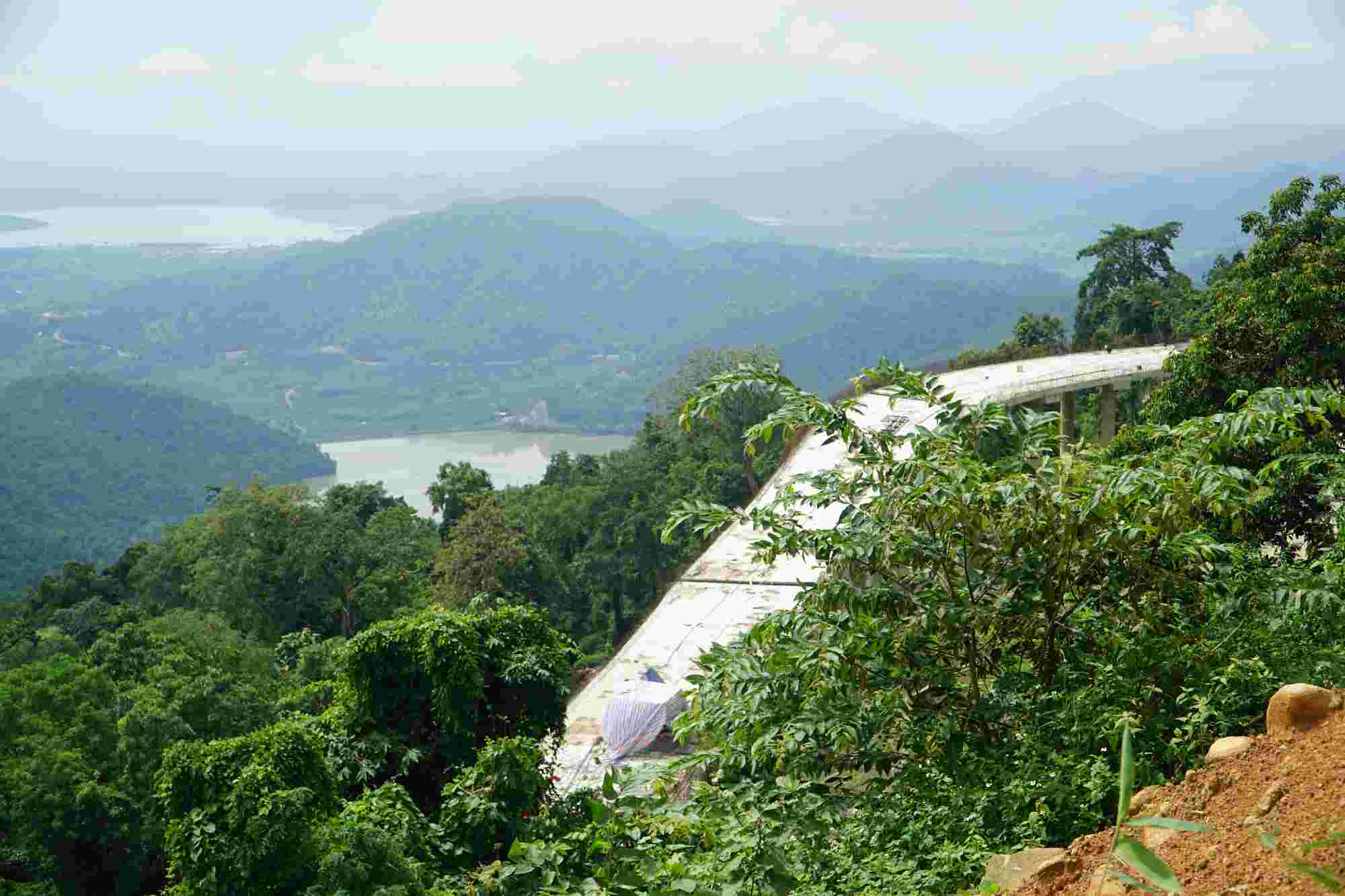 Mot goc Du an cai tao, nang cap Quoc lo 28B dang duoc trien khai. Anh: Phuc Khanh