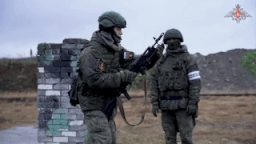 Russian soldiers on duty on the battlefield. Photo: Russian Ministry of Defense