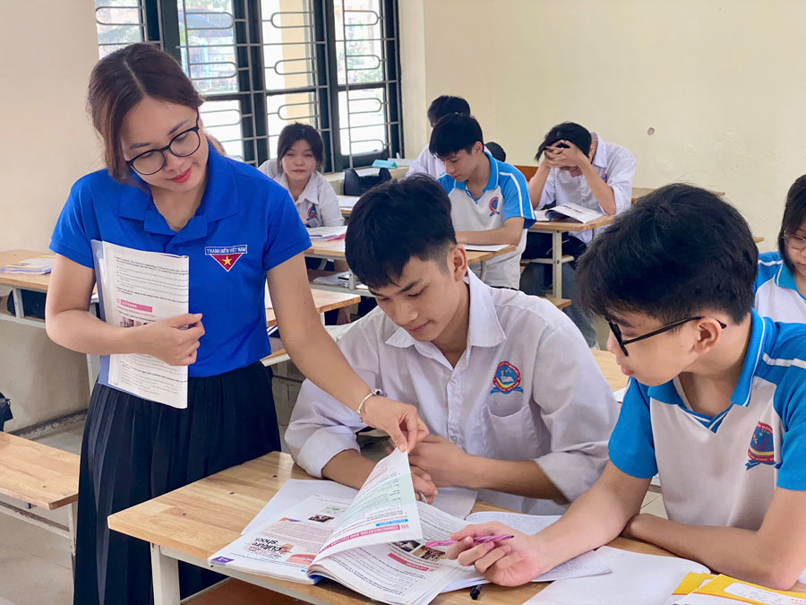 Tat ca nha giao deu duoc huong he so luong dac thu. Anh: Trang Trang