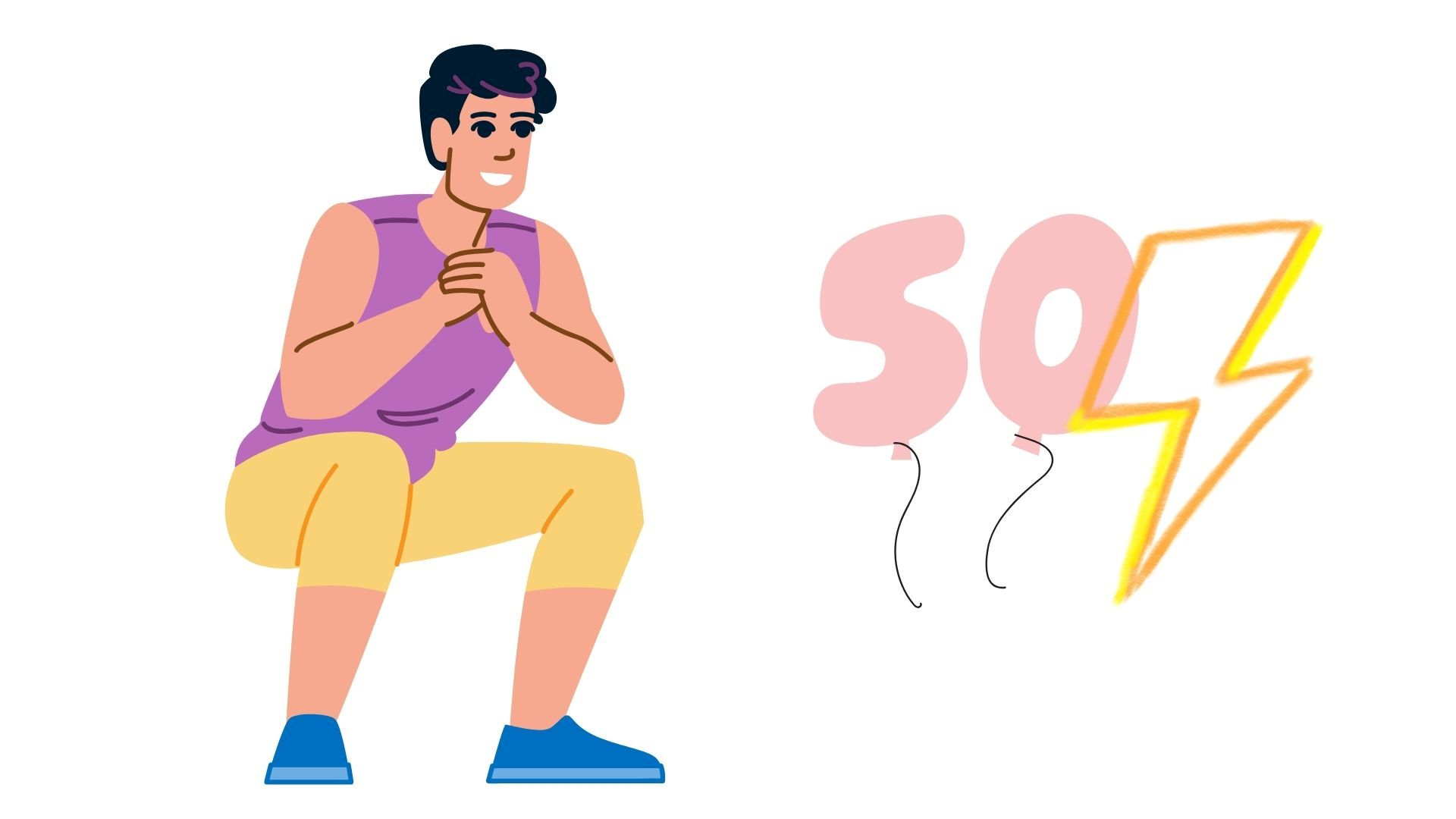 Squats help maintain your figure and increase leg strength after age 50. Graphics: Thanh Thanh