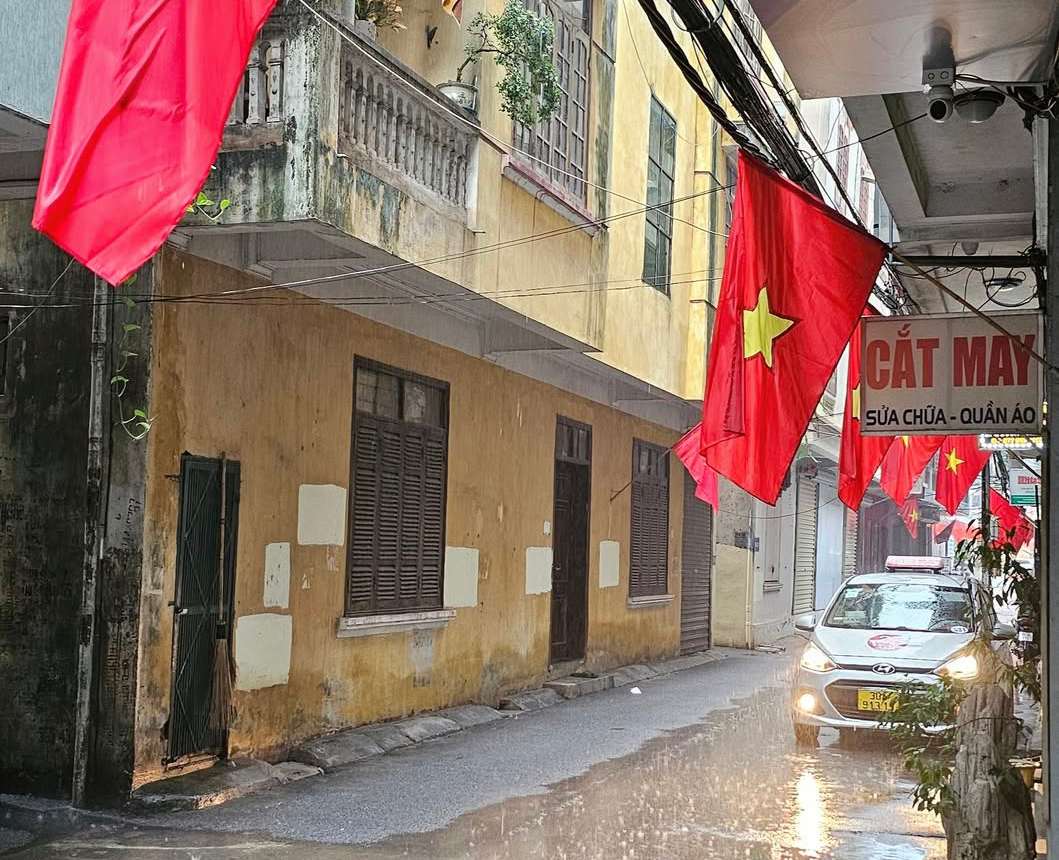 Une maison dans cette ruelle dont le prix de vente a augmente de pres de 10 milliards de VND apres un an de negociation. Photo : Ha Le