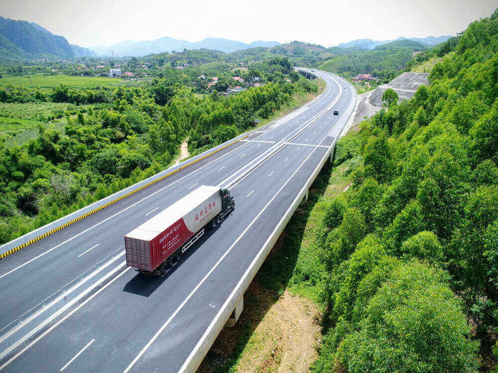 Cao toc Bac Giang - Lang Son. Ảnh: Doan Linh